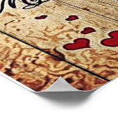 Zu meinem Geschenk für den Ehemann | Love Husband  Poster (Ecke)