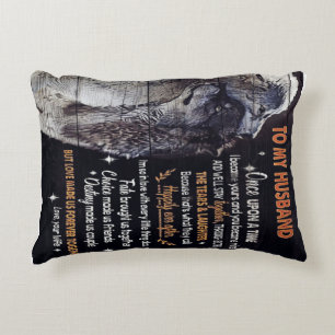 Zu meinem Geschenk für den Ehemann, Personalisiert Dekokissen