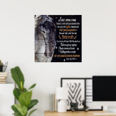 Zu meinem Geschenk für den Ehemann, Personalisiert Poster (Heimbüro)