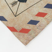 zu meinem Geschenk, Liebe Brief an unsere Tochter Fleecedecke (Ecke)