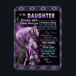 Zu meinem Geschenk, meiner Tochter und meinem Vate Magnet<br><div class="desc">Zu meinem Geschenk,  Tochter und Vater,  Wolf Lovers- Das ist ein wunderbares Geschenk für Ihre Familie,  Ihren Freund bei allen Gelegenheiten wie Hauswärmung,  Geburtstag,  neue Zuhause- Es kann für die Hausdekoration verwendet werden,  machen Sie Ihr Haus schöner!</div>