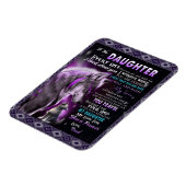 Zu meinem Geschenk, meiner Tochter und meinem Vate Magnet (Linke Seite)