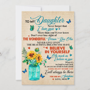 Zu meinem Geschenk, Schmetterling Lover, Sonnenblu Feiertagskarte