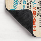 Zu meinem Geschenk, Schmetterling Lover, Sonnenblu Mousepad (Ecke)