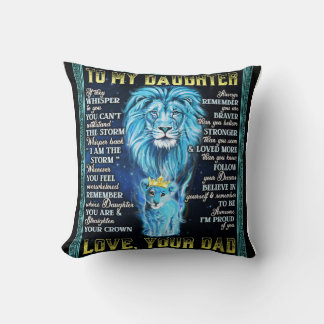 zu meinem Geschenk von Löwe, Geschenk von Löwe Vat Kissen