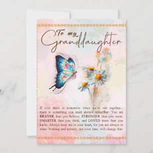 Zu meinem Grandtochter-Geschenk, Niedlicher Schmet Feiertagskarte