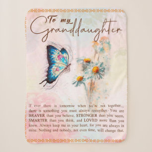 Zu meinem Grandtochter-Geschenk, Niedlicher Schmet Sherpadecke
