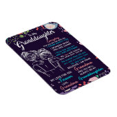 zu meinem Großtochter-Geschenk von Oma, Blume Love Magnet (Rechte Seite)