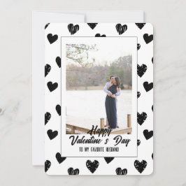 zu meinem Lieblings-Ehemann Valentine Dankeskarte