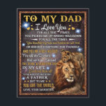 Zu meinem Lion Vater Geschenk, Vater Geburtstagsge Flyer<br><div class="desc">Zu meinem Lion Vater Geschenk,  Vater Geburtstagsgeschenk Idee</div>