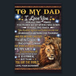 Zu meinem Lion Vater Geschenk, Vater Geburtstagsge Fotodruck<br><div class="desc">Zu meinem Lion Vater Geschenk,  Vater Geburtstagsgeschenk Idee</div>
