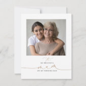 Zu meinem Mama-Hochzeitsstimmung-Foto (Vorderseite)