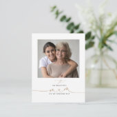 Zu meinem Mama-Hochzeitsstimmung-Foto (Stehend Vorderseite)