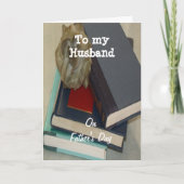Zu meinem Mann am Vatertag Karte (Vorderseite)