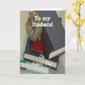 Zu meinem Mann am Vatertag Karte (Gelbe Blume)