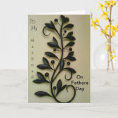 Zu meinem Mann am Vatertag Karte (Gelbe Blume)