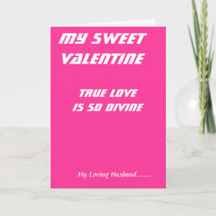 Zu meinem Mann auf den Tageskarten des Valentins Feiertagskarte