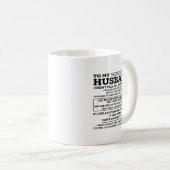 Zu meinem Mann bin ich nicht in Liebe mit dir gefa Kaffeetasse (VorderseiteRechts)
