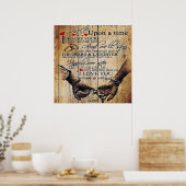 Zu meinem Mann | Brief für Ehemann | Familiendekor Poster (Küche)