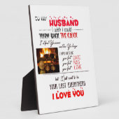 Zu meinem Mann Fotoplatte (Seite)