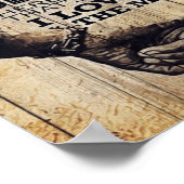 Zu meinem Mann Geschenk | Sonderbrief an den Ehema Poster (Ecke)