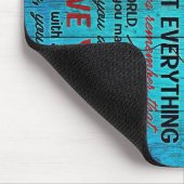 Zu meinem Mann | Hausdekorationsgeschenk Mousepad (Ecke)