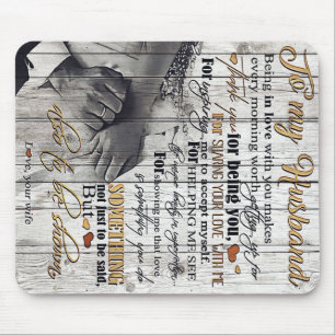 Zu meinem Mann  Mein Ehemann-Brief   Niedlich vorh Mousepad