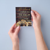 Zu meinem Mann | Mein Geschenk für den Ehemann | S Flyer (Gruppe)