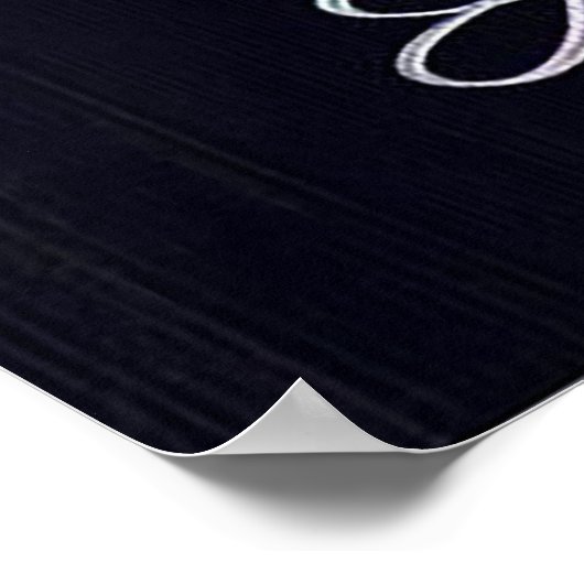 Zu meinem Mann | Niedliche Familienpräsenz Poster (Ecke)