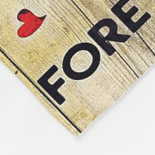 Zu meinem Mann | Perfektes Geschenk für Ehemann Fleecedecke (Ecke)