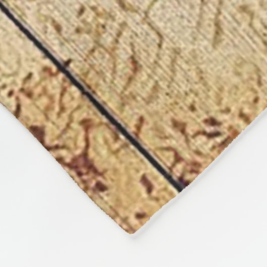 Zu meinem Mann | Perfektes Geschenk für Ehemann Fleecedecke (Ecke)