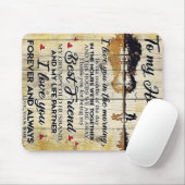 Zu meinem Mann | Perfektes Geschenk für Ehemann Mousepad (Mit Mouse)