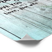 Zu meinem Mann | Personalisiertes Geschenk Poster (Ecke)