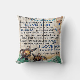 Zu meinem Mann Trendy Gift für Ihr Ehemann Kissen