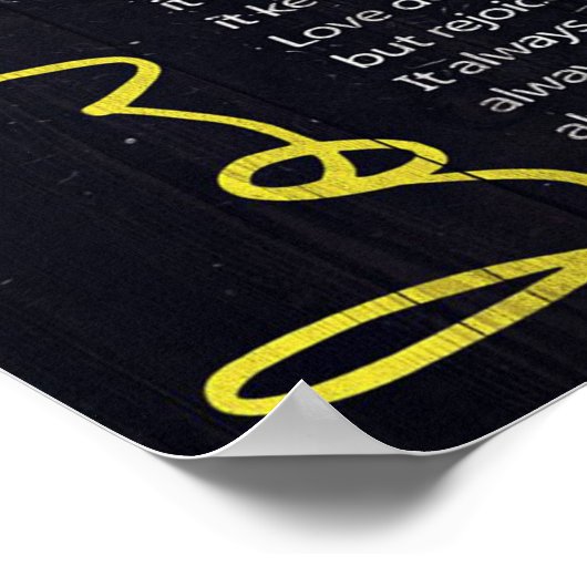 Zu meinem Mann | Witzige Zitate für Geschenke an E Poster (Ecke)