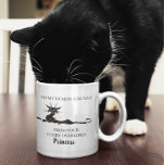 Zu meinem menschlichen Servant Funny Cat Geschenk  Kaffeetasse<br><div class="desc">Dieses Design kann in dem Bereich personalisiert werden, der durch das Ändern des Fotos und/oder Textes zur Verfügung gestellt wird. Sie können auch angepasst werden, indem Sie auf Vorlage personalisieren klicken und dann auf die Schaltfläche klicken, um weitere Optionen anzupassen, um die Hintergrundfarbe zu löschen oder zu ändern, Text hinzuzufügen,...</div>