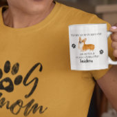 Zu meinem menschlichen Servant Funny Dog Geschenk  Kaffeetasse