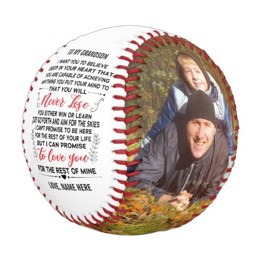 Zu meinem Opson vom Oma Oma Custom 2 Foto Baseball (Schrägansicht)