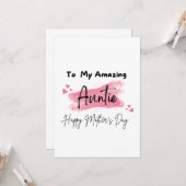 Zu meinem Phantastischen Tag der glücklichen Mütte Karte (Vorderseite/Rückseite Beispiel)