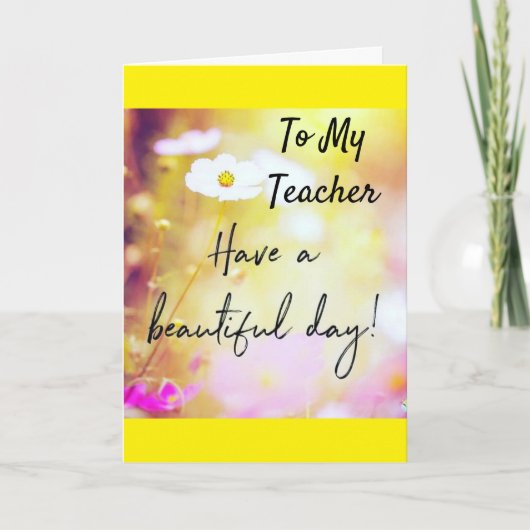 ZU MEINEM *SCHWESTER* AUF IHRER GEBURTSKARTE KARTE (Vorderseite)