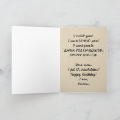 Zu meinem Schwiegersohn Karte (Innenseite)