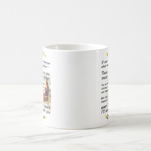 Zu meinem Sohn bist du tapfer, als du glaubst. Kaffeetasse (Mittel)