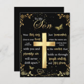 Zu meinem Sohn Geschenk, Schmetterling Lover, Blum Einladung (Vorne/Hinten)