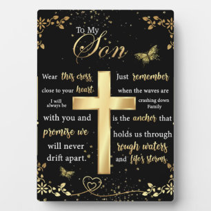 Zu meinem Sohn Geschenk, Schmetterling Lover, Blum Fotoplatte