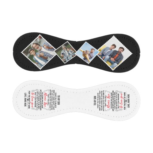 Zu meinem Sohn Von Vater oder Mama mit benutzerdef Baseball (Paneele)