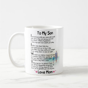 Zu meinem Sohn wünschte ich manchmal, du wärst n Kaffeetasse