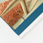 Zu meinem Strand und Meer, meinem Sonnenschein Fleecedecke (Ecke)