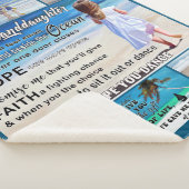 Zu meinem Strand und Meer, meinem Sonnenschein Sherpadecke (3/4)