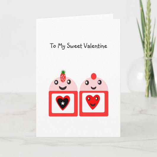 Zu meinem süßen Valentine Feiertagskarte (Vorderseite)