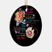 zu meinem Tochtergeschenk von einer Mama-Matchfami Keramik Ornament (Rechts)